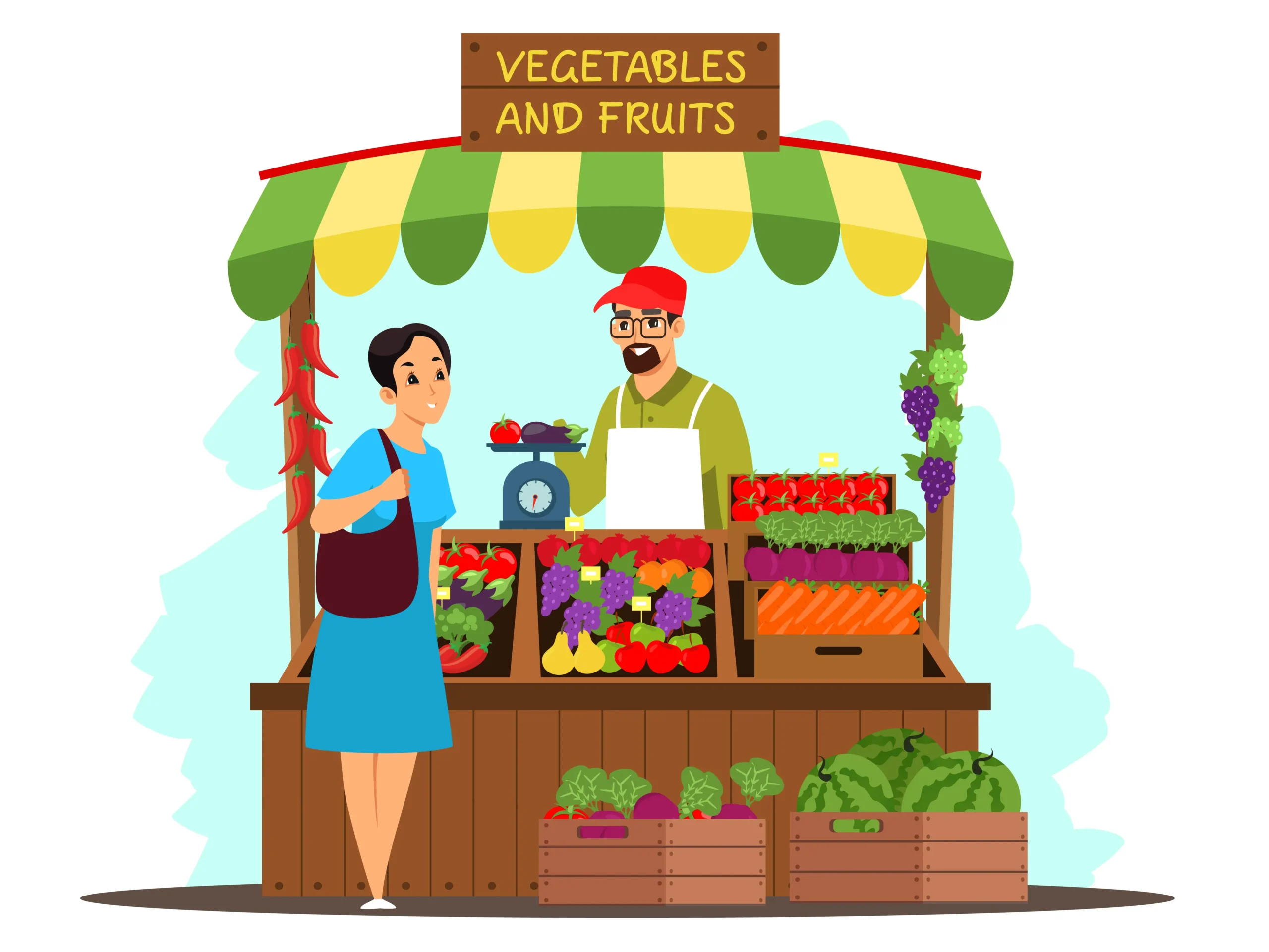 Profitable Vegetable Stand scaled